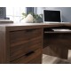 Elstree Mohogany L-Shaped Desk